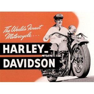 Placa Decorativa - Harley Davidson