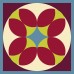Adesivo de Azulejo - Patchwork Floral Colorido (Kit com 12 unid.) 